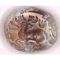 Sasanian Seals Stag