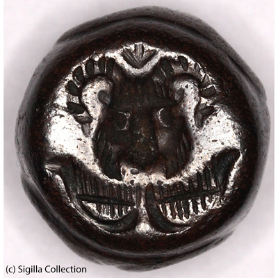 Sasanian Seals Lion mask