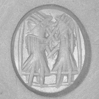 Sasanian Seals Human Couple