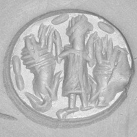 Sasanian Seals Lord of Animals