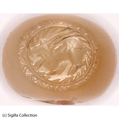 Sasanian Seals Antelope