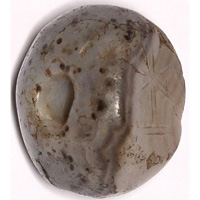 Sasanian Seals Star on a stand