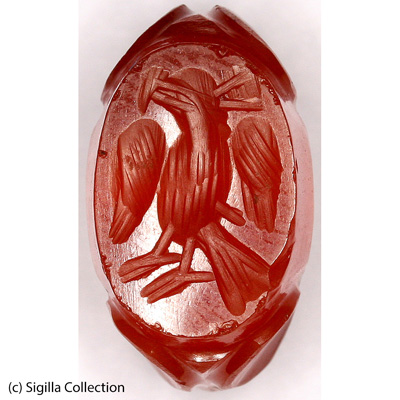 Sasanian Seals Eagle