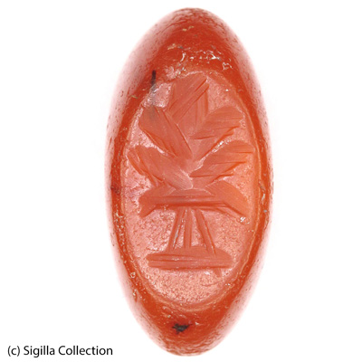 Sasanian Seals Leafy spray