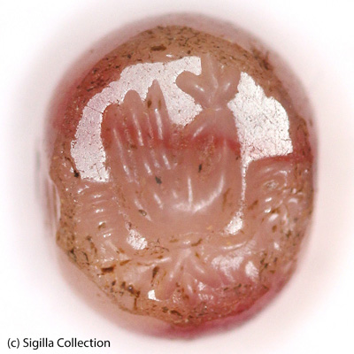 Sasanian Seals Hand