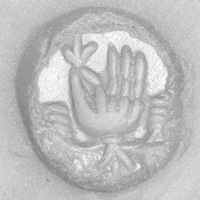 Sasanian Seals Hand