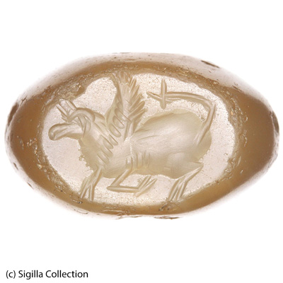 Sasanian Seals Griffin