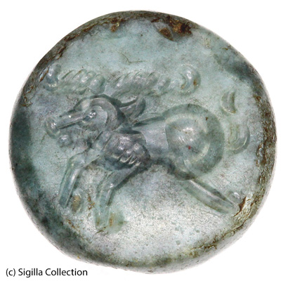 Sasanian Seals Antelope