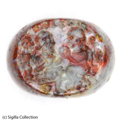 Sasanian Seals Human couple