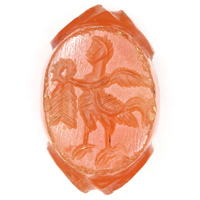 Sasanian Seals Winged Human