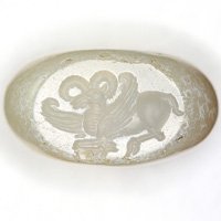 Sasanian Seals Winged Ram