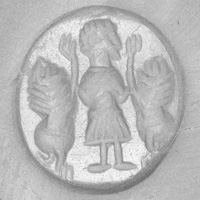 Sasanian Seals Lord of animals