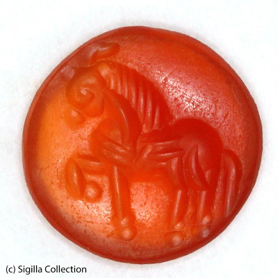 Sasanian Seals Horse