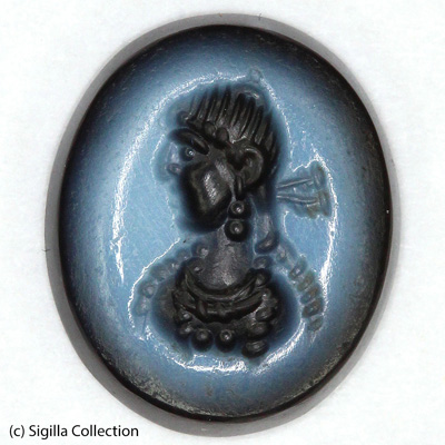 Sasanian Seals Female bust