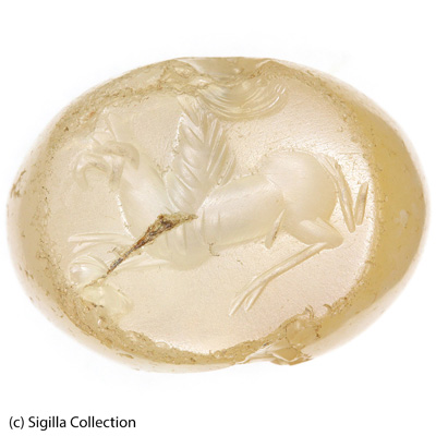 Sasanian Seals Griffin