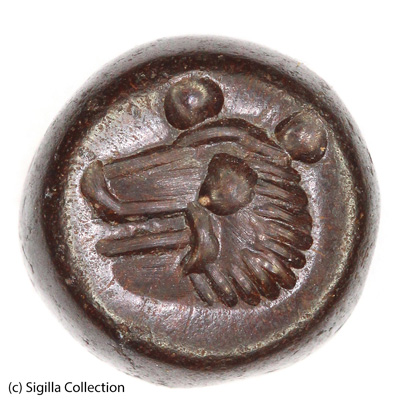 Sasanian Seals Head of bear