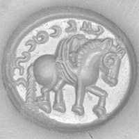 Sasanian Seals Winged horse