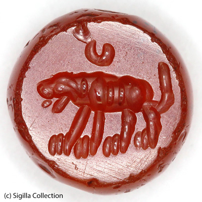 Sasanian Seals Tiger