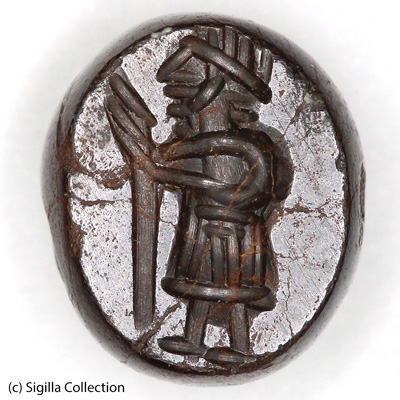 Sasanian Seals Man