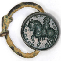 Sasanian Seals Horseman