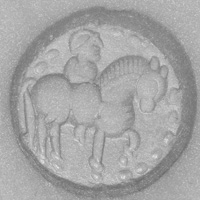 Sasanian Seals Horseman