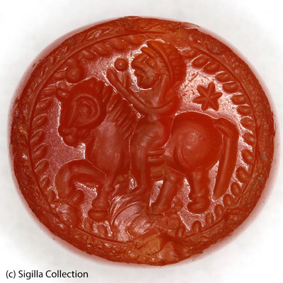 Sasanian Seals Horseman
