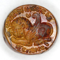 Sasanian Seals Winged Lion