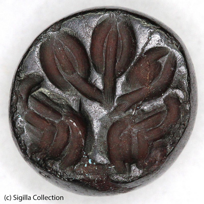 Sasanian Seals Threefold leaf