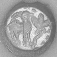 Sasanian Seals Antelope