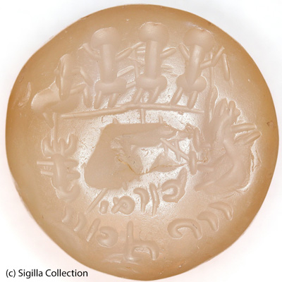 Sasanian Seals Group with Gayomard