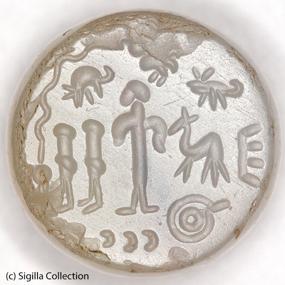 Sasanian Seals Group with Gayomard