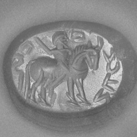 Sasanian Seals Horseman